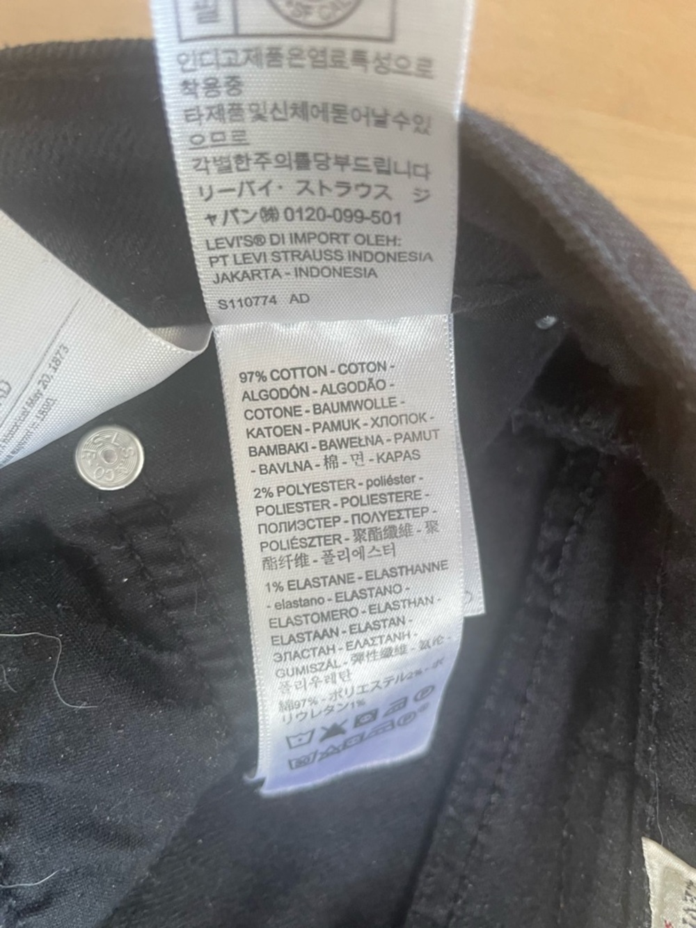 RIBCAGE STRAIGHT ANKLE WOMEN'S JEANS BLACK - Picture 10 of 13